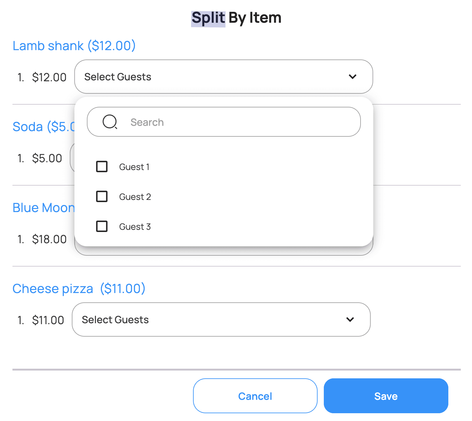 Effortless Ordering & Payments